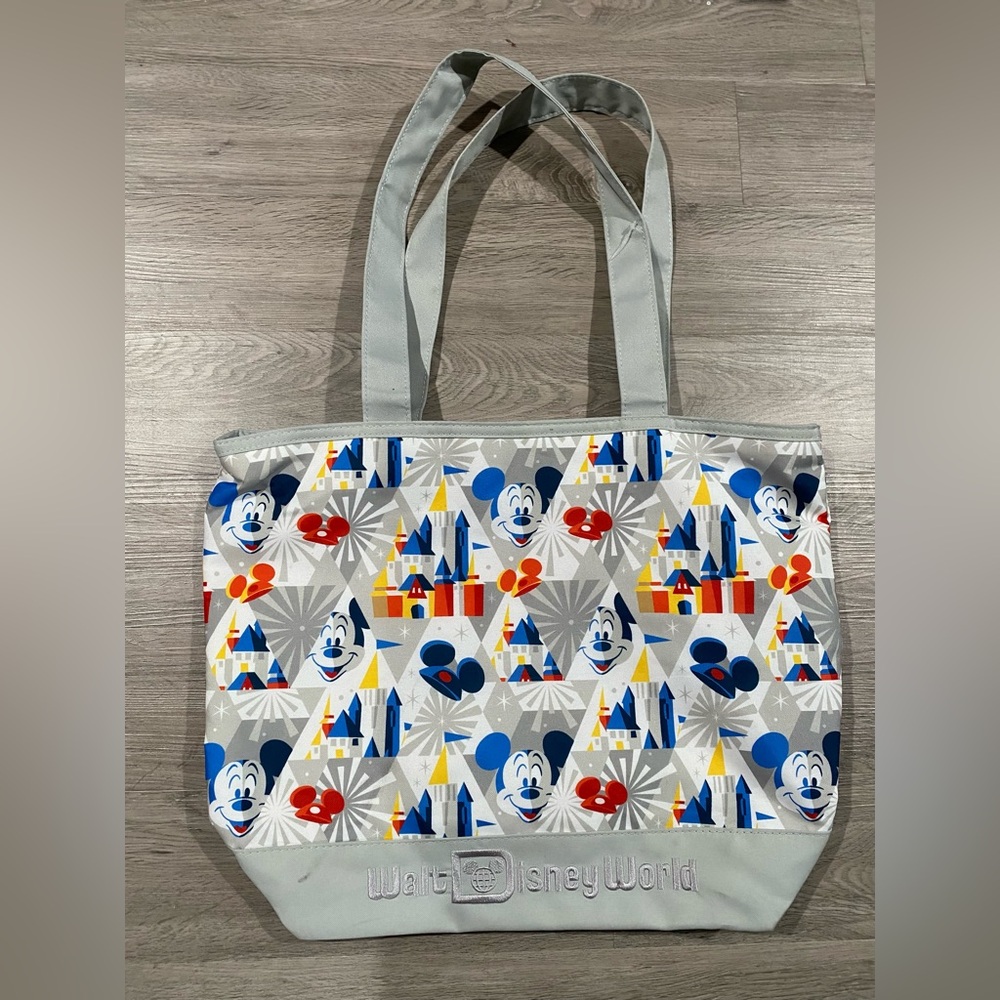 Disney Gray and Blue Mickey Mouse Tote